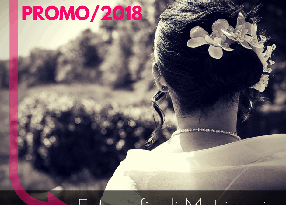 promo fotografia matrimonio 2018